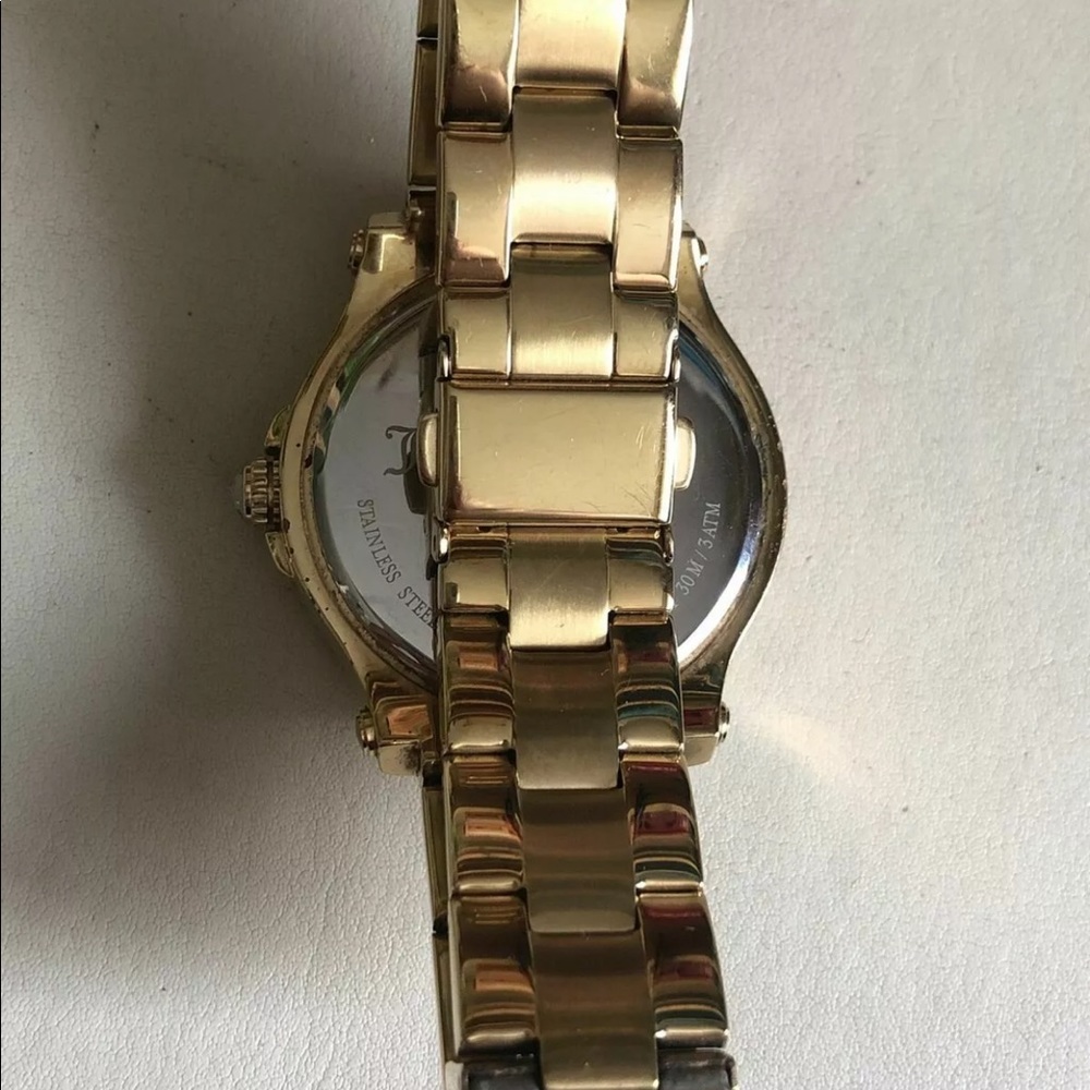 Juicy Couture Watch Gold Multi Stone Bracelet - Picture 2 of 5